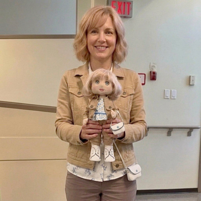 custom portrait doll from photo by Art Anna